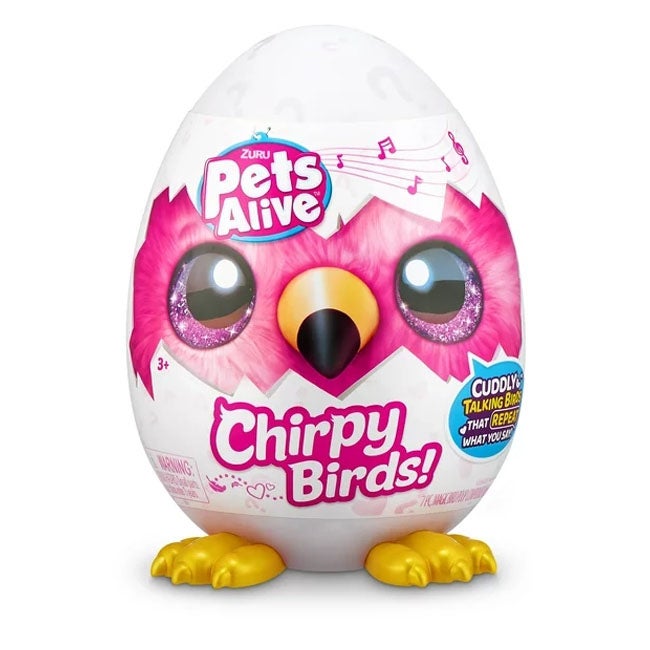 ZURU PETS ALIVE SERIES 1 CHIRPY BIRDS INTERACTIVE PET