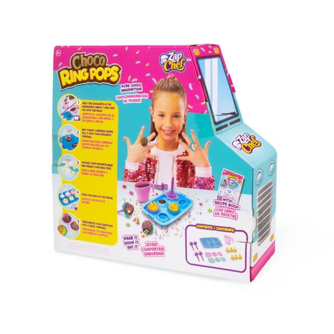 ZAP CHEF CHOCO RING POPS